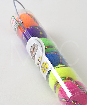 パーティボール6Pカラフルテニス 【数量限定品】