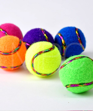 パーティボール6Pカラフルテニス 【数量限定品】