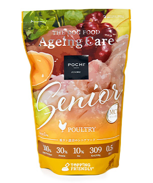 POCHI【特別価格品】ザ･ドッグフード エイジングケアシニア 3種のポルトリー 1kg