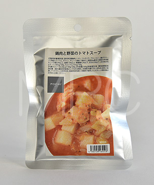 POCHI 鶏肉と野菜のトマトスープ 100g