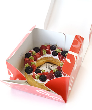 POCHI 【季節限定品】 シュークリームリース ◆クール便(冷凍)◆