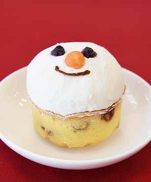 POCHI 【季節限定品】 雪だるまのカップケーキ ◆クール便(冷凍)◆