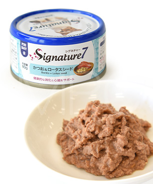 シグネチャー7 CAT パティ 【金】 カツオ&ロータスシード 80g