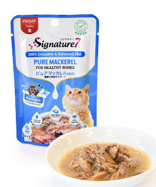 シグネチャー7 CAT パウチ 【金】 ピュアマッカレル 50g