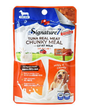 シグネチャー7　DOG　ゴートミルク　ツナチャンキー　80g