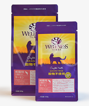 ウェルネス 穀物不使用 成猫用（1歳以上） サーモン