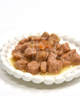 ウェルネス インダルジェンス 香るとろみスープ仕立て チキン&サーモン-85g