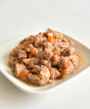 ウェルネス コア ディバインデュオ チキンパテ&角切りダック-79g