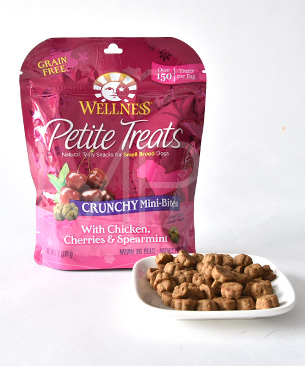 ウェルネス プチトリーツ チキン チェリー&スペアミント風味 クランチータイプ-170g