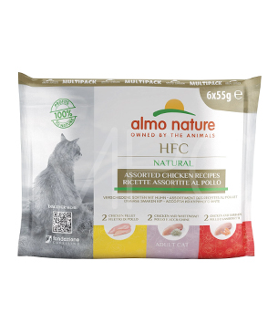 アルモネイチャーCATクラッシックパウチ　マルチパック（55ｇX6）　