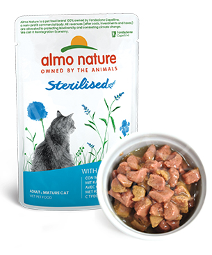 アルモネイチャー CAT ステアライズド（避妊・去勢）　タラ　70g(X1)