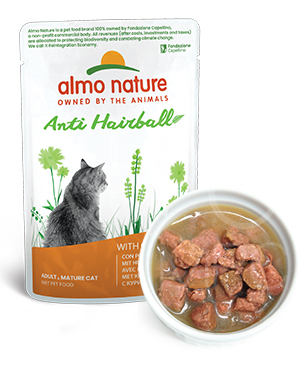 アルモネイチャー CAT ヘアボールコントロール　　チキン　70g(X1)