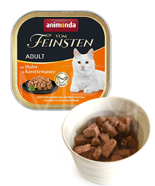 アニモンダ フォムファインステン ディッシュ withソース アダルト 鶏・キャロットソース100g
