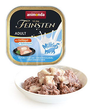 アニモンダ フォムファインステン ミルキース アダルト 鳥・クリーム 100g