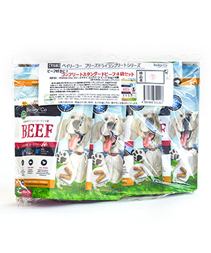 ベイリーコー【数量限定品】DOG フリーズドライ コンプリートビーフ 4袋セット