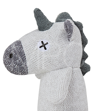 FAD【数量限定品】干支プラッシュトイ ホース グレー スリム S