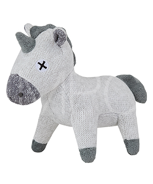 FAD【数量限定品】干支プラッシュトイ ホース グレー ワイド S