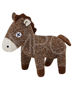 FAD【数量限定品】干支プラッシュトイ ホース ブラウン ワイド L