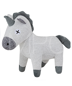 FAD【数量限定品】干支プラッシュトイ ホース グレー ワイド L