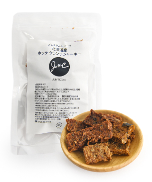 J&C プレミアムトリーツ 北海道産 ホッケ クランチジャーキー 15g