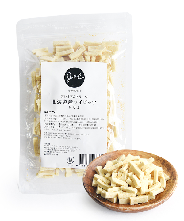 J&C プレミアムトリーツ 北海道産 ソイビッツ ササミ 30g