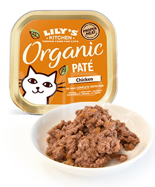 リリーズキッチン CAT オーガニックチキンのディナー・キャット(85g)