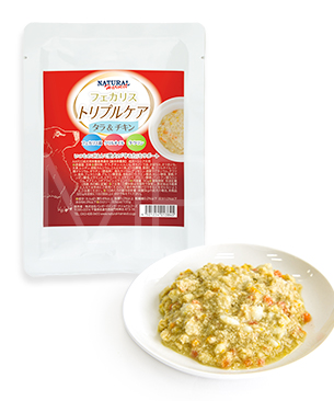 ナチュラルハーベスト DOG フェカリストリプルケア タラ＆チキン 90g
