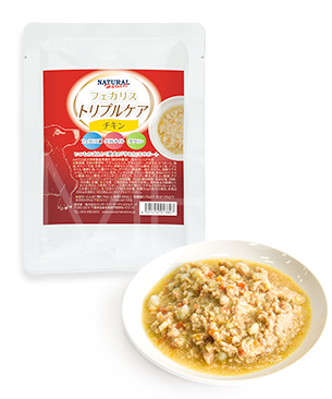 ナチュラルハーベスト DOG フェカリストリプルケア チキン 90g