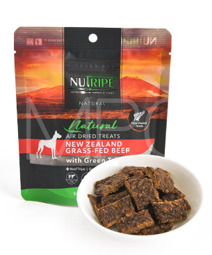 ニュートライプ DOG ナチュラル エアードライ トリーツ ビーフwithグリーントライプ 100g