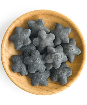 POCHI　ローカロリークラッカー　チャコール　40g エコパッケージ