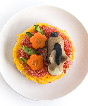 POCHI【季節限定品】午年の押し寿司◆クール便(冷凍)◆