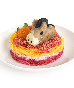 POCHI【季節限定品】午年の押し寿司◆クール便(冷凍)◆