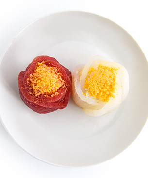 POCHI【季節限定品】紅白椿の手まり寿司◆クール便(冷凍)◆