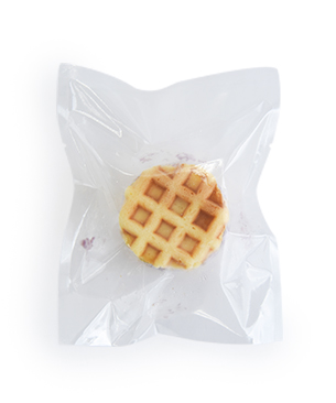 POCHI【季節限定品】ブルーベリーアイスのワッフルサンド◆クール便(冷凍)◆
