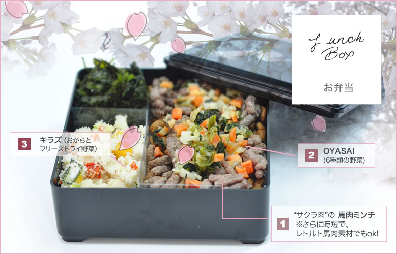 犬用のお弁当のご提案