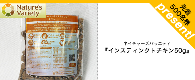 プレゼント品　ドライフード