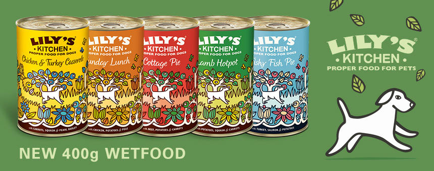 《リリーズキッチン》5種類の400g総合栄養食ウェット缶が新登場