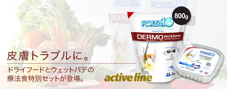 FORZA10皮膚トラブルに