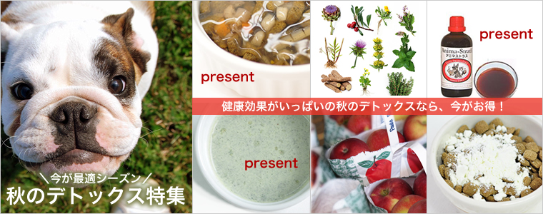 ようやく終わる予防投薬。冬を前にしっかりデトックス。