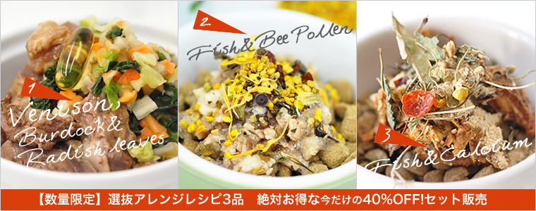 オリジナル　アレンジレシピのお得なセット