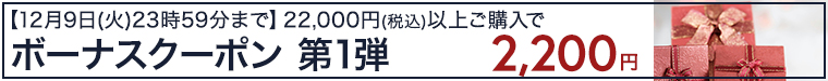 2200円クーポン