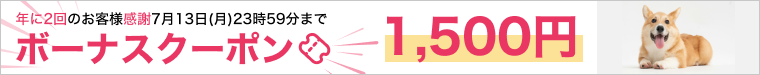 1500円クーポン