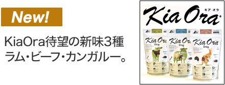 バックトゥベーシックス キアオラ 新フード登場