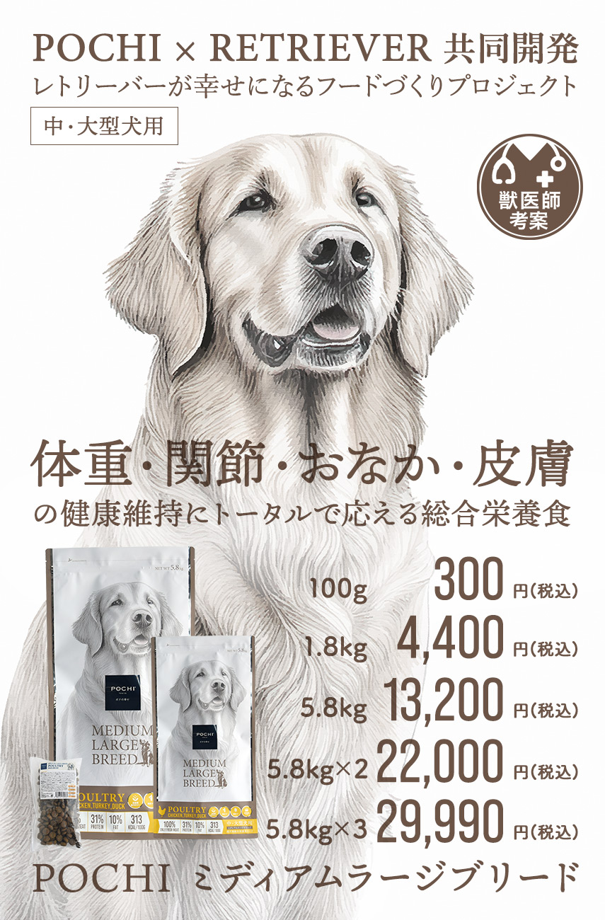 POCHI ミディアムラージブリード