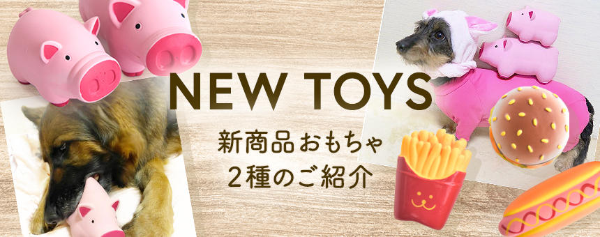 おうち時間の新しいお友達！見た目が可愛らしい新商品おもちゃ2種のご紹介