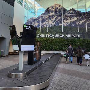 ノアが働くクライストチャーチ国際空港。11月下旬〜3月末頃までは成田からも直行便が週3便運航されます。