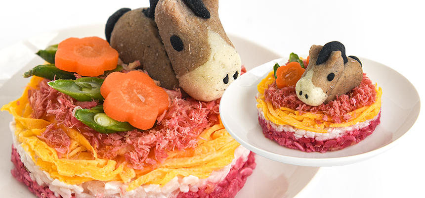 POCHI【季節限定品】午年の押し寿司◆クール便(冷凍)◆