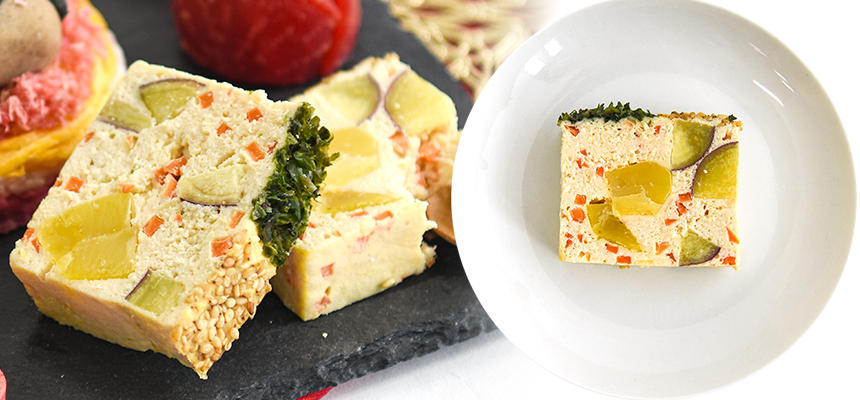 POCHI【季節限定品】ごろっと栗とさつまいもの和風チキンテリーヌ◆クール便(冷凍)◆