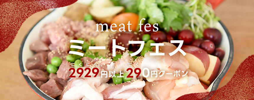 《ミートフェスvol,1》対象カテゴリ2,929円以上購入で使える290円クーポン