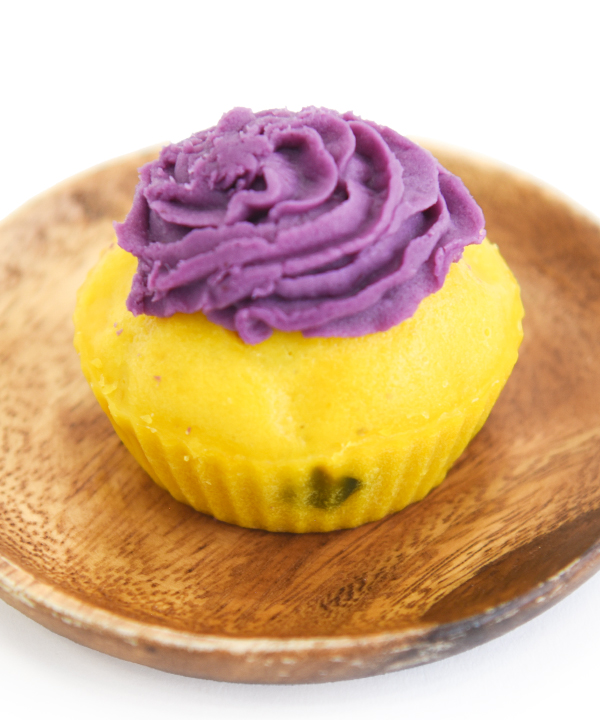 POCHI【季節限定品】なめらか紫芋のカボチャ蒸しケーキ ◆クール便◆